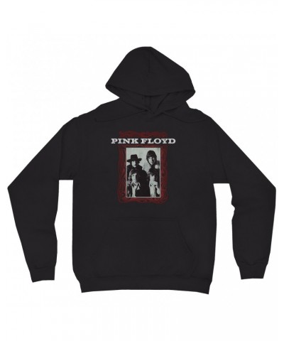 Pink Floyd Hoodie | Point Me To The Sky Framed Album Art Distressed Hoodie $19.18 Sweatshirts