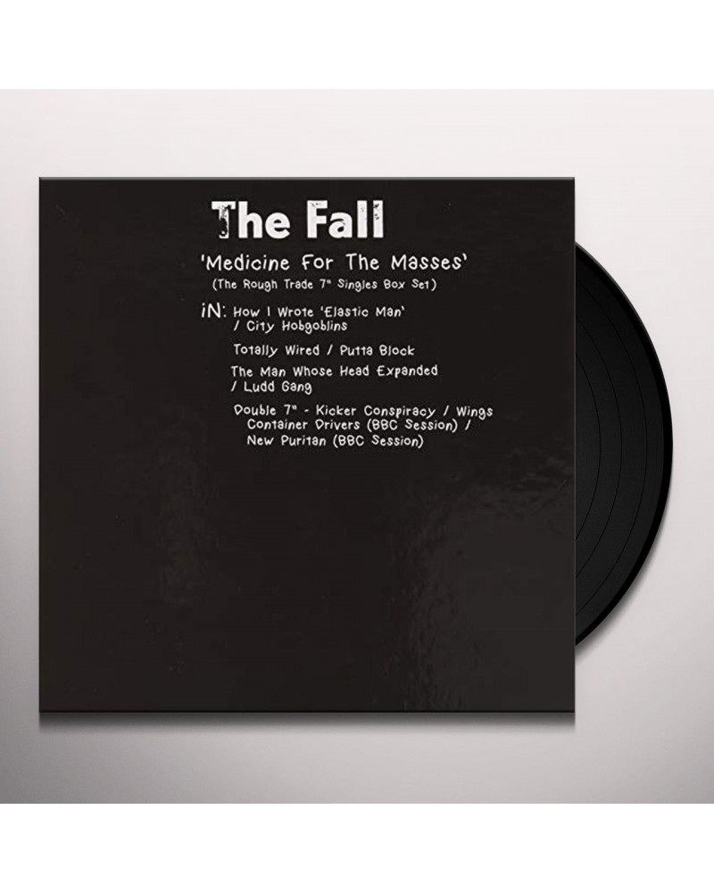 The Fall MEDICINE FOR THE MASSES - ROUGH TRADE 7 SINGLES Vinyl Record $24.75 Vinyl