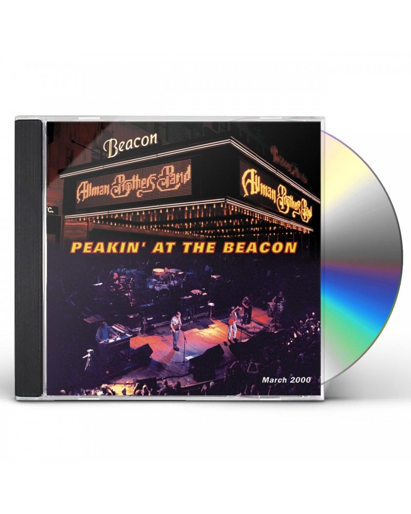 Allman Brothers Band PEAKIN AT THE BEACON CD $2.99 CD