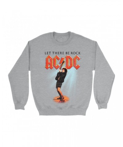 AC/DC Sweatshirt | Let There Be Rock Album Cover Design Sweatshirt $12.23 Sweatshirts