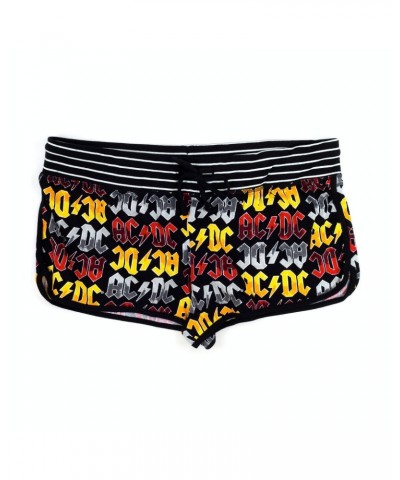 AC/DC Logo Women's Black Shorts $3.80 Shorts