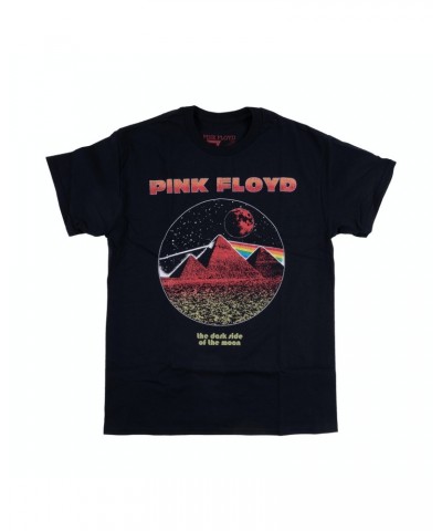 Pink Floyd The Dark Side of The Moon Vintage Pyramids Mens Tee $10.25 Shirts