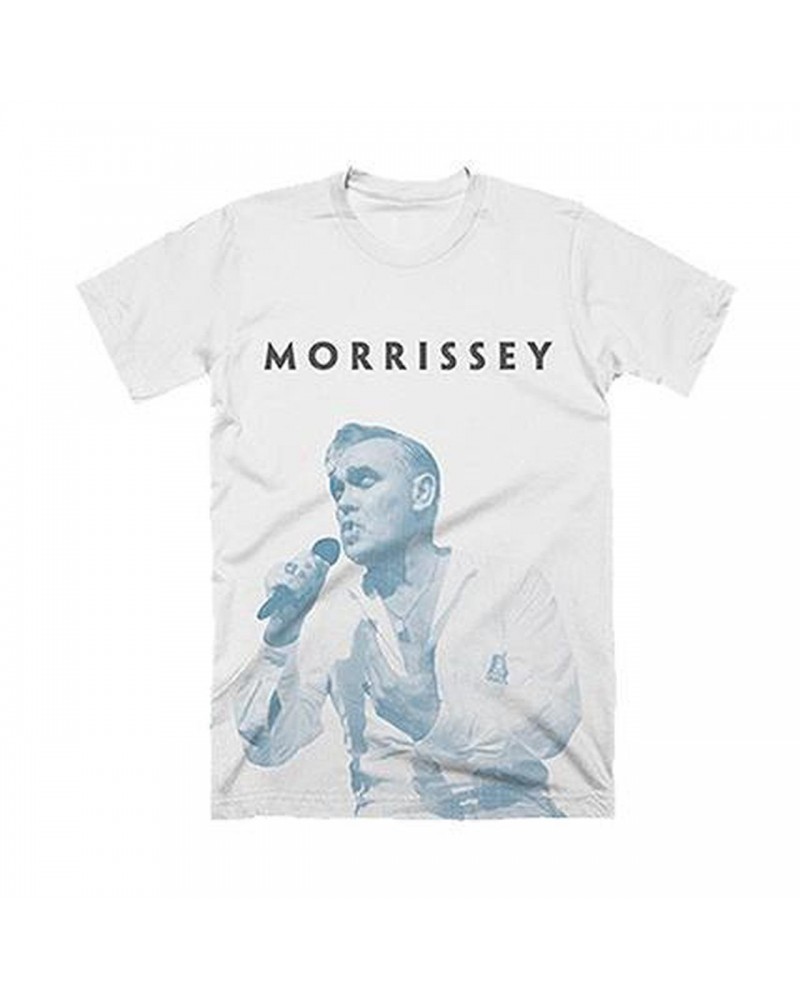 Morrissey LIVE White T-Shirt $11.18 Shirts