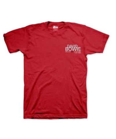 David Bowie Brilliant Live Adventures T-Shirt $11.70 Shirts