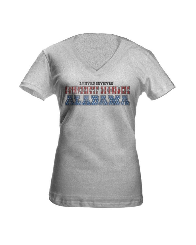 Lynyrd Skynyrd Sweet Home Alabama Ladies V-Neck $4.49 Shirts