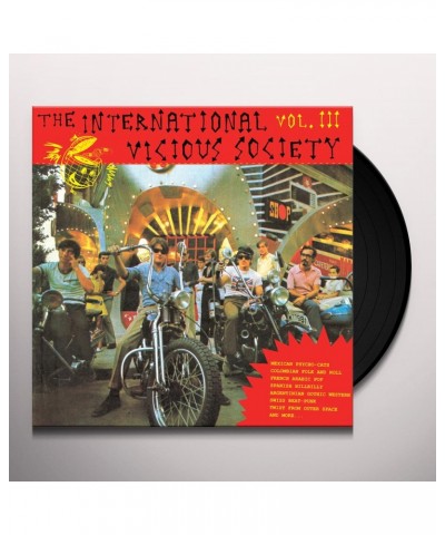 INTERNATIONAL VICIOUS SOCIETY VOL. III / VARIOUS Vinyl Record $5.70 Vinyl