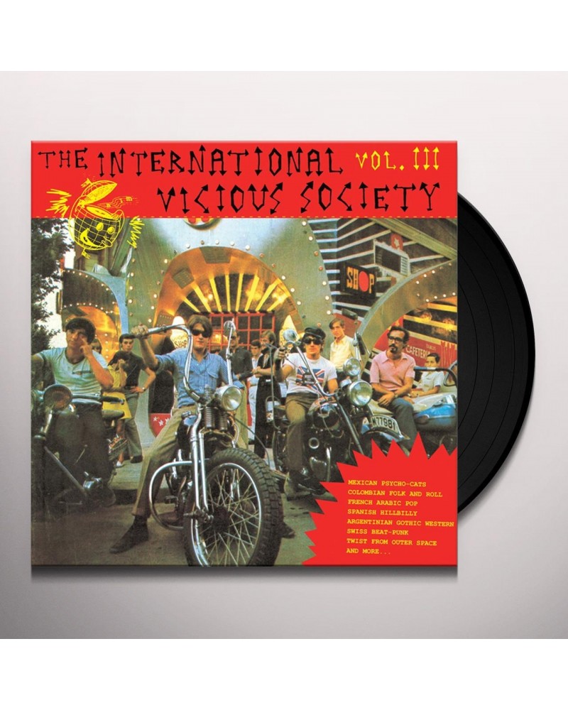 INTERNATIONAL VICIOUS SOCIETY VOL. III / VARIOUS Vinyl Record $5.70 Vinyl