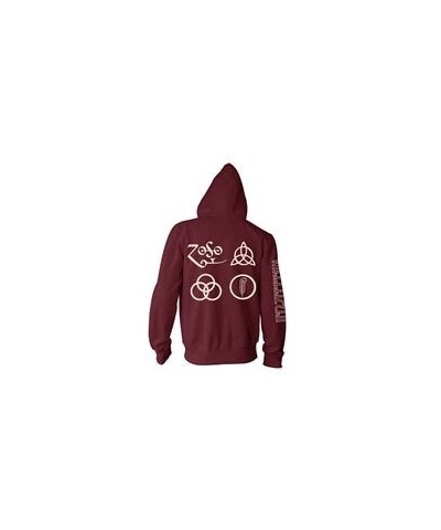 Led Zeppelin Hoodie - Symbols $21.51 Sweatshirts