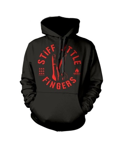 Stiff Little Fingers Hoodie - Digits $20.08 Sweatshirts