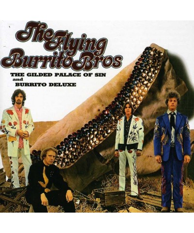 The Flying Burrito Brothers GILDED PALACE OF SIN / BURRITO DELUXE CD $6.77 CD