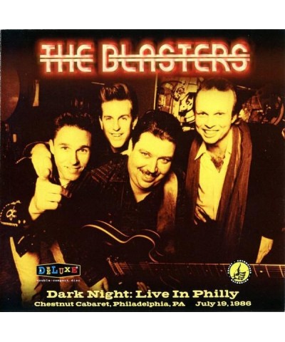 The Blasters DARK NIGHT: LIVE IN PHILLY CD $8.32 CD