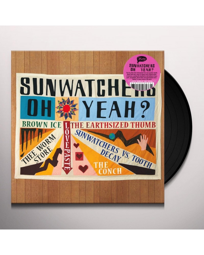 Sunwatchers Oh Yeah? Vinyl Record $5.27 Vinyl