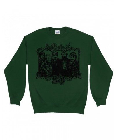 The Band Sweatshirt | 50th Anniversary Logo Black Sweatshirt $12.58 Sweatshirts