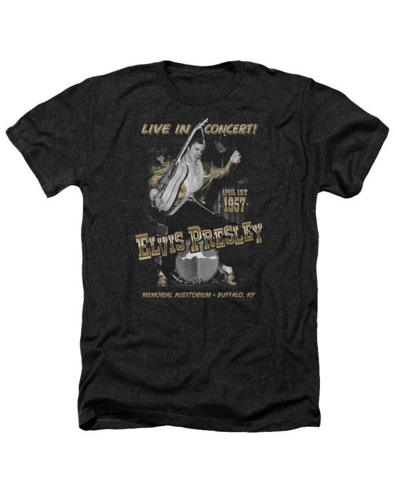 Elvis Presley Tee | LIVE IN BUFFALO Premium T Shirt $8.50 Shirts