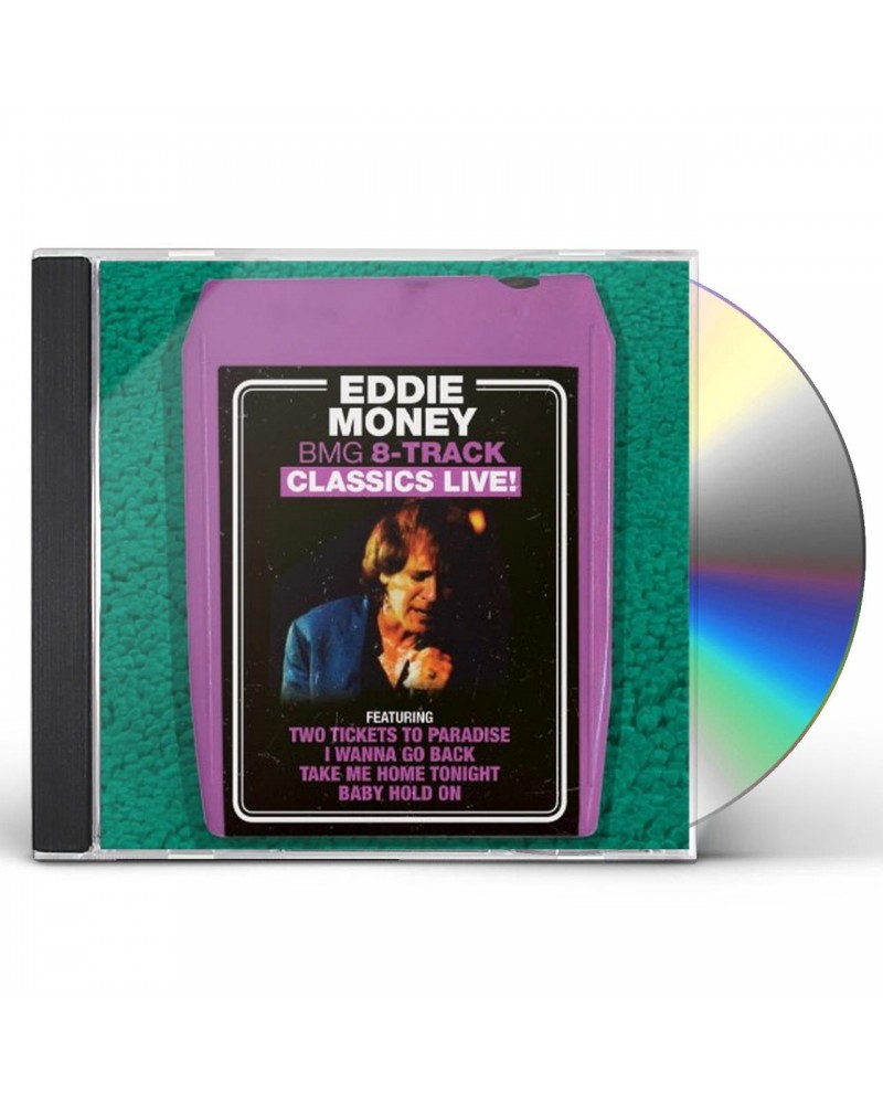 Eddie Money BMG 8-Track Classics Live! CD $4.71 CD