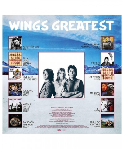 Paul McCartney & Wings GREATEST (LP) Vinyl Record $13.80 Vinyl