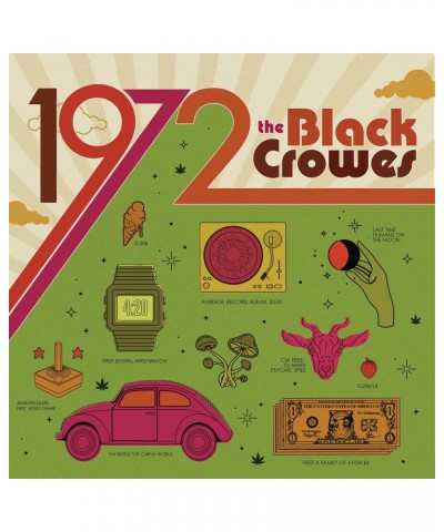 The Black Crowes 1972 Vinyl Record $7.59 Vinyl