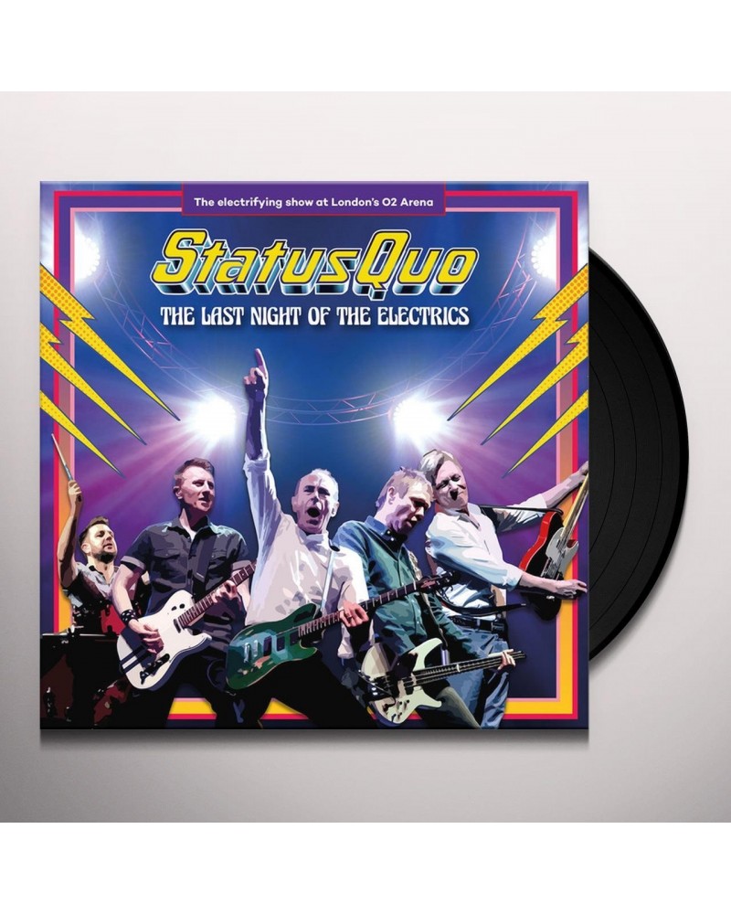 Status Quo LAST NIGHT OF THE ELECTRICS Vinyl Record $12.90 Vinyl