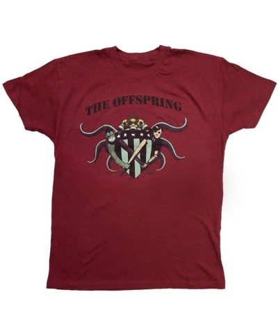 The Offspring Red Crest Tee $11.00 Shirts