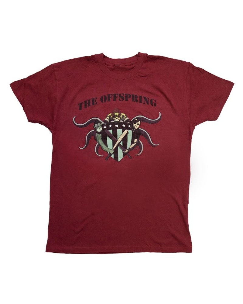 The Offspring Red Crest Tee $11.00 Shirts