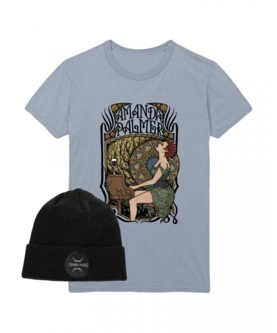 Amanda Palmer AFP Art Nouveau Tee + Beanie Bundle $18.80 Shirts