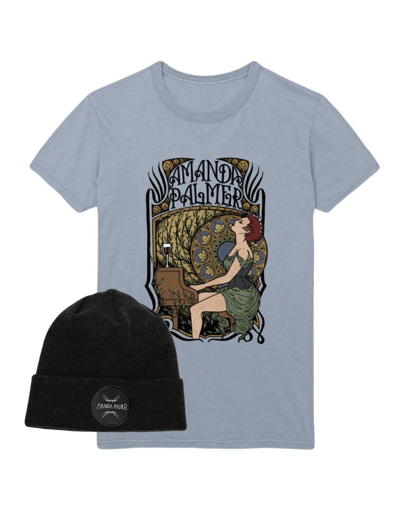 Amanda Palmer AFP Art Nouveau Tee + Beanie Bundle $18.80 Shirts