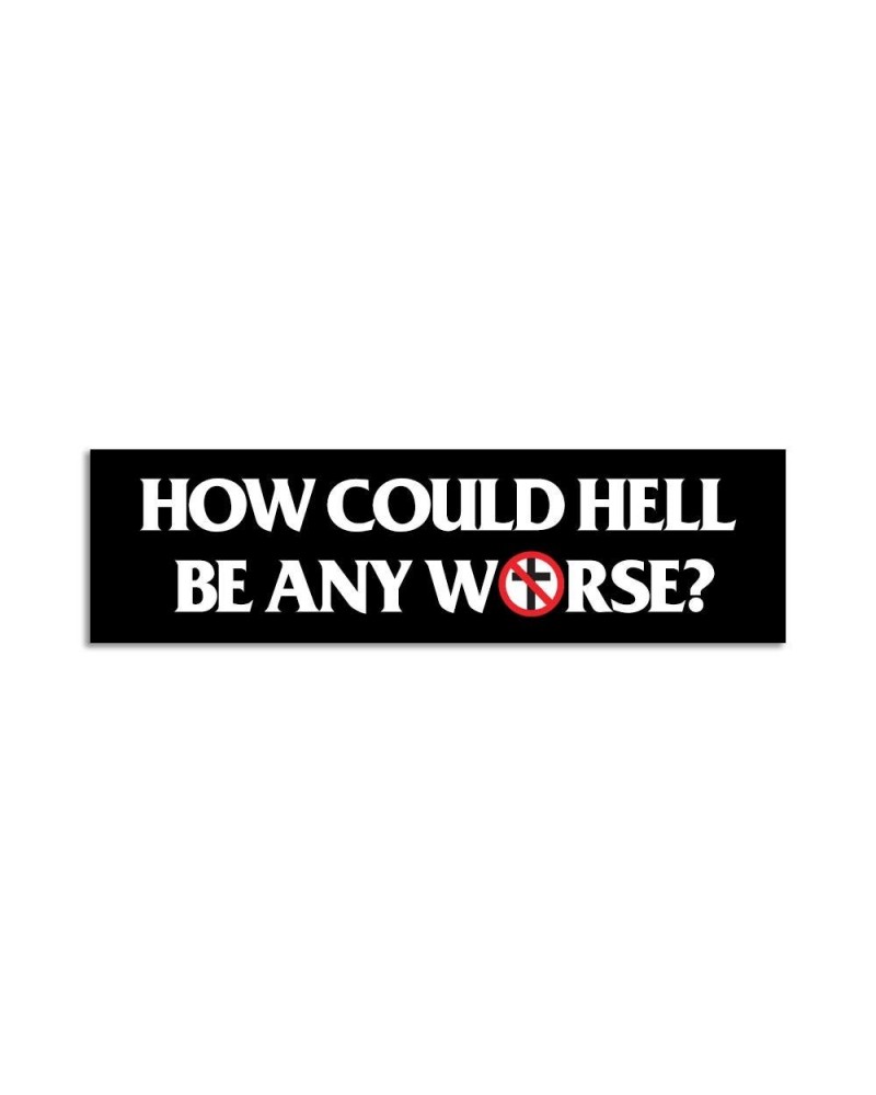 Bad Religion How Could Hell be Any Worse Sticker $10.70 Accessories