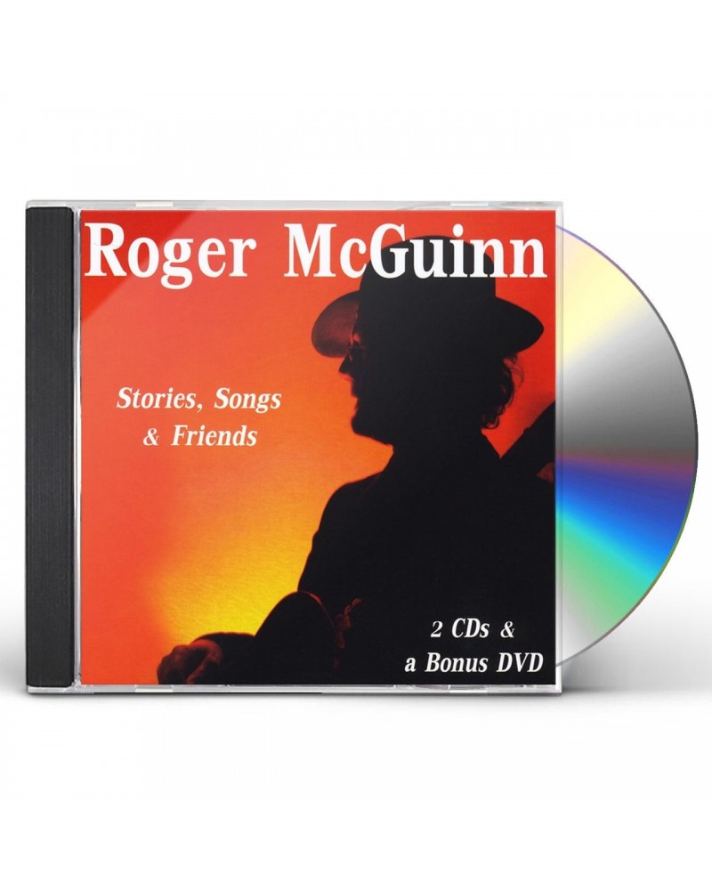 Roger McGuinn STORIES SONGS & FRIENDS CD $19.98 CD