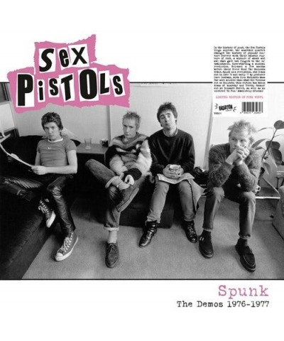 Sex Pistols Spunk: Demos 1976-1977 Vinyl Record $11.25 Vinyl