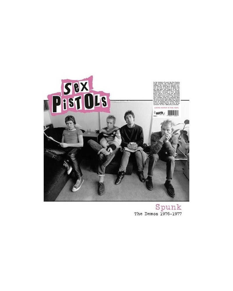 Sex Pistols Spunk: Demos 1976-1977 Vinyl Record $11.25 Vinyl