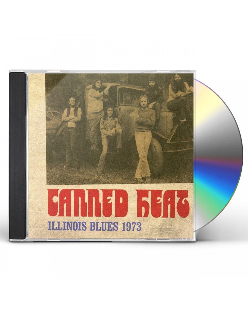 Canned Heat Illinois Blues 1973 CD $8.50 CD