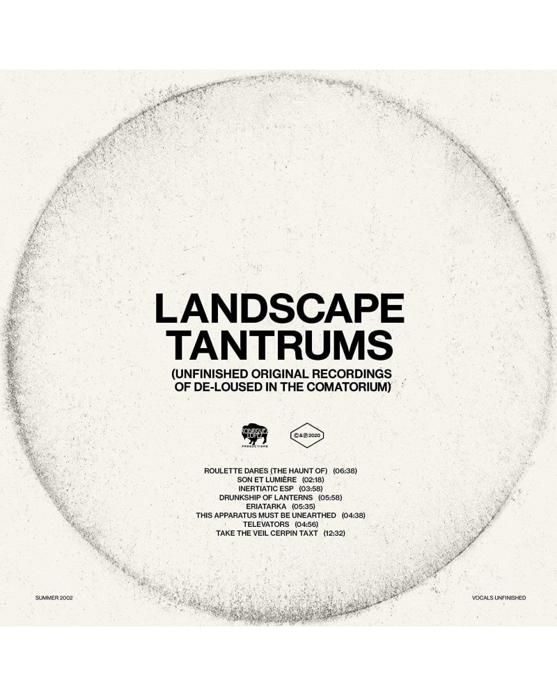 The Mars Volta LANDSCAPE TANTRUMS Vinyl Record $10.78 Vinyl