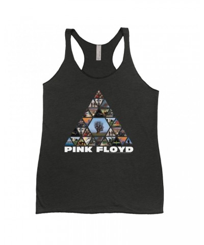 Pink Floyd Ladies' Tank Top | Pyramid Photo Album Collage Shirt $10.71 Shirts