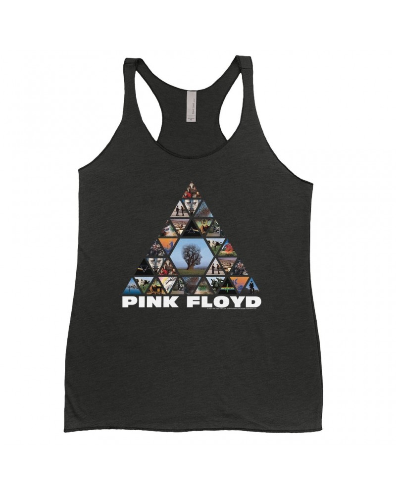 Pink Floyd Ladies' Tank Top | Pyramid Photo Album Collage Shirt $10.71 Shirts