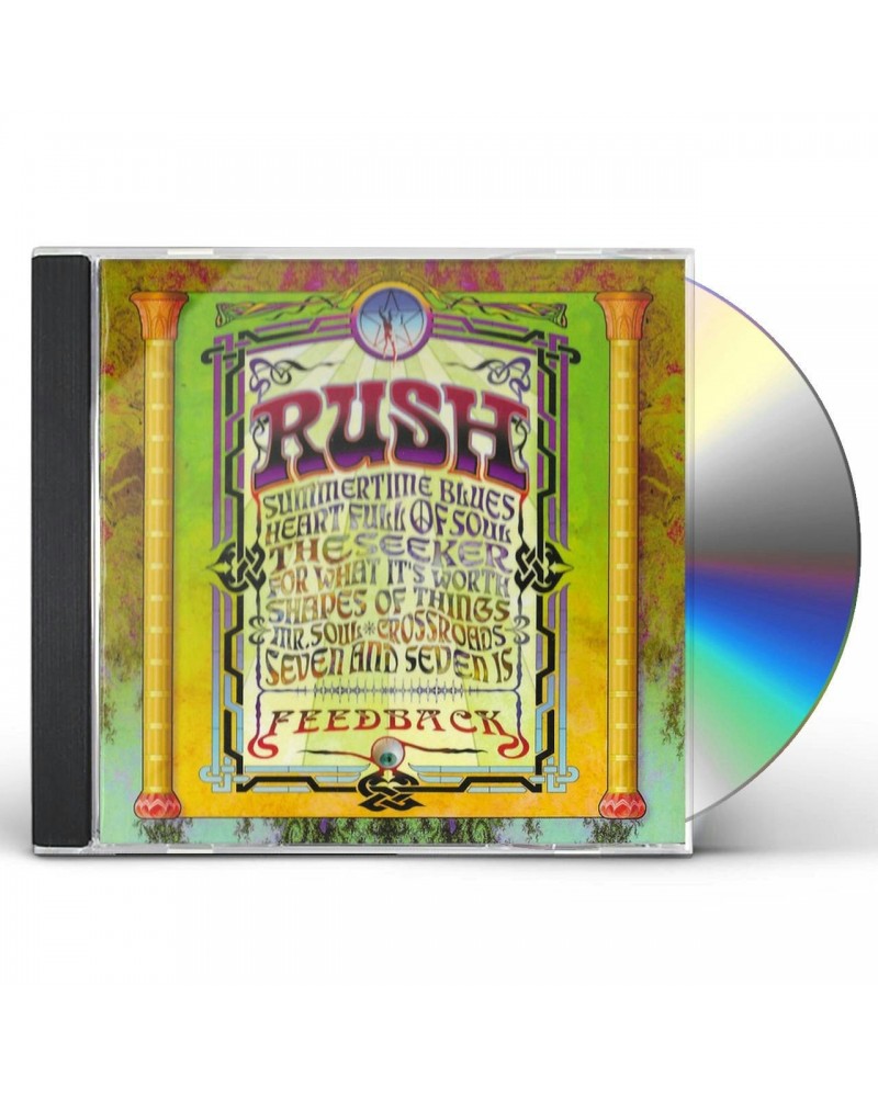 Rush FEEDBACK CD $4.84 CD