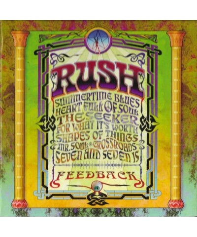 Rush FEEDBACK CD $4.84 CD