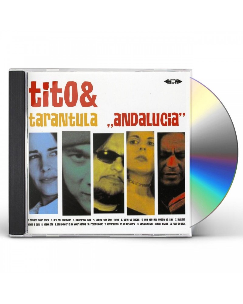 Tito & Tarantula ANDALUCIA CD $7.60 CD