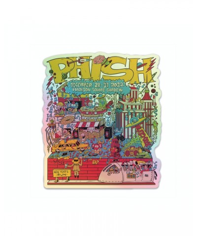 Phish Rogue City NYE 22 Holographic Event Sticker $1.41 Accessories