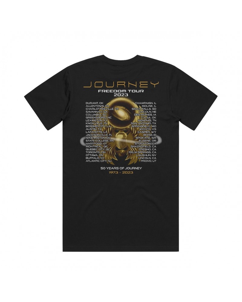 Journey NEW 50th Anniversary Bronze Scarab Tour Tee $10.50 Shirts