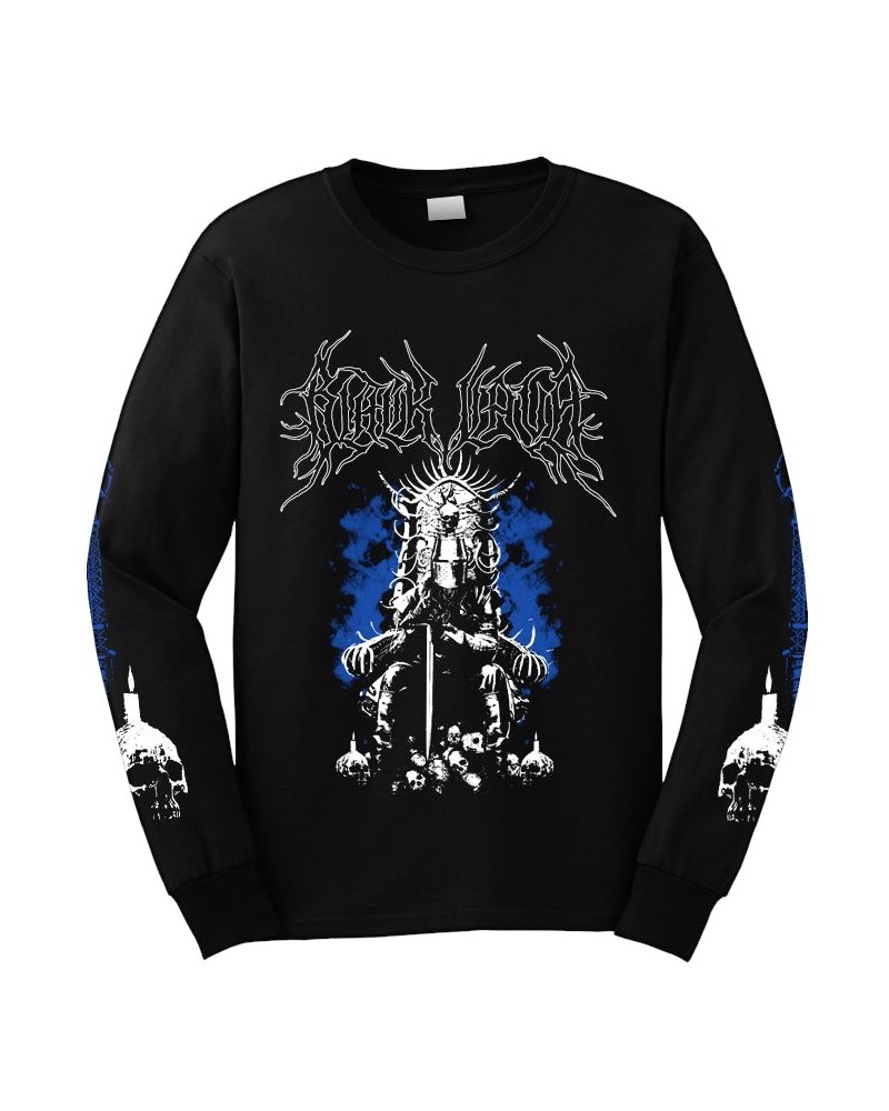 Black Lava Skull King' Long Sleeve $16.48 Shirts