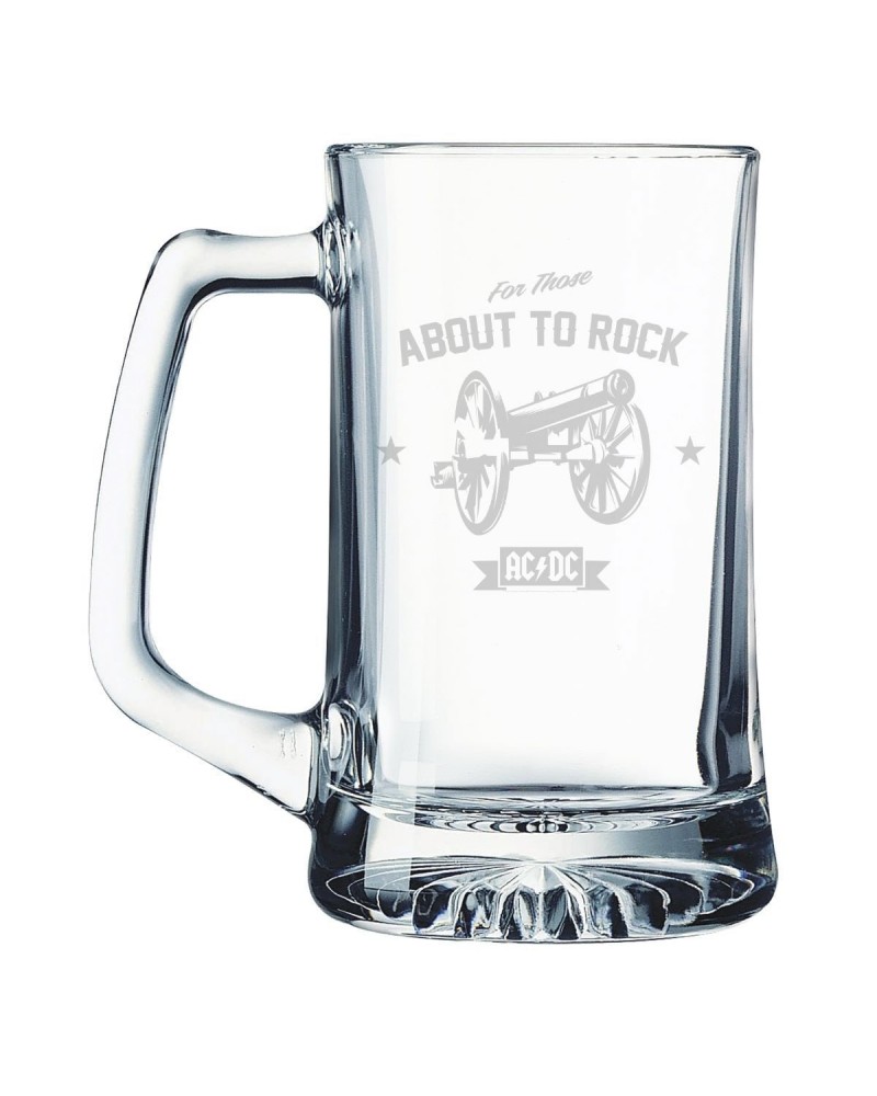 AC/DC Rock Cannon Laser Etched Beer Stein $9.90 Drinkware