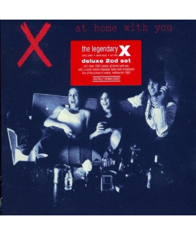 X AT HOME WITH YOU CD $7.20 CD