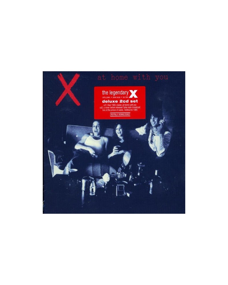 X AT HOME WITH YOU CD $7.20 CD