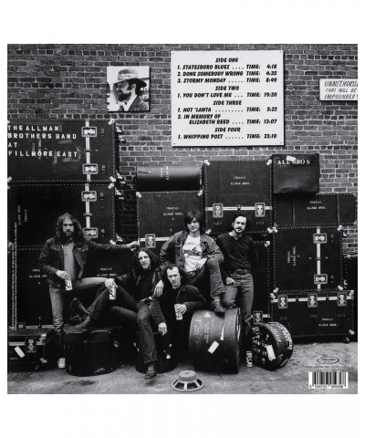 Allman Brothers Band At Fillmore East (Deluxe/180g/Reissue) Vinyl Record $11.25 Vinyl