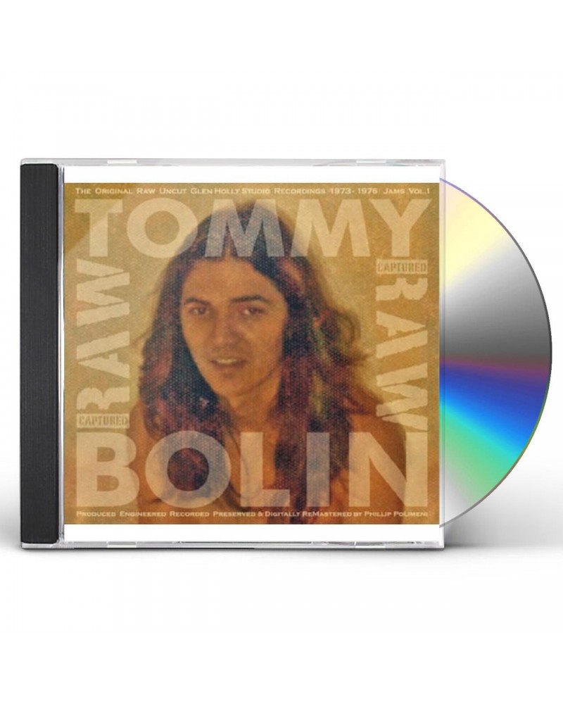 Tommy Bolin ORIGINAL RAW UNCUT GLEN HOLLY STUDIO RECORDINGS CD $5.18 CD