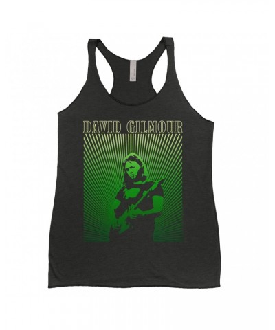 David Gilmour Ladies' Tank Top | Green Young Ombre Shirt $11.00 Shirts