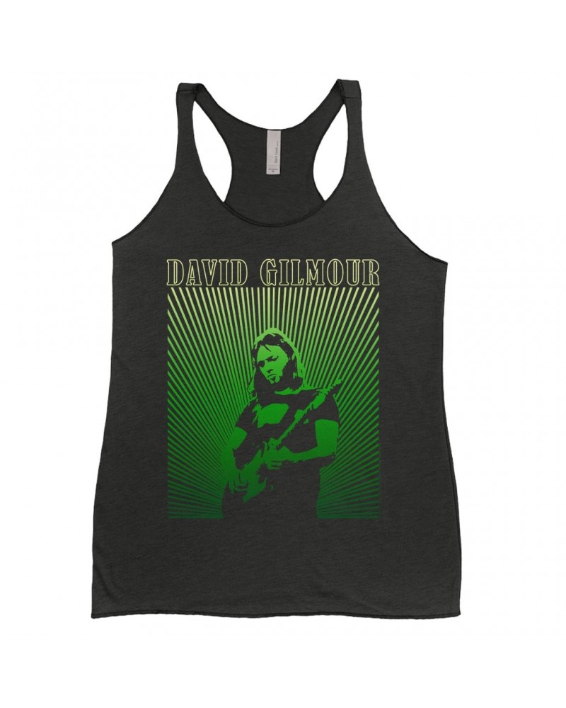 David Gilmour Ladies' Tank Top | Green Young Ombre Shirt $11.00 Shirts