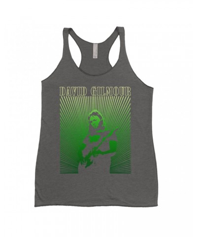 David Gilmour Ladies' Tank Top | Green Young Ombre Shirt $11.00 Shirts