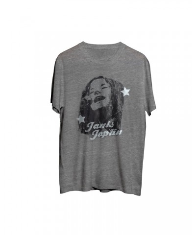 Janis Joplin Grey Photo T-Shirt $8.00 Shirts