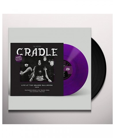 The Cradle HISTORY: LIVE AT THE GRANDE BALLROOM 1970 Vinyl Record $10.03 Vinyl